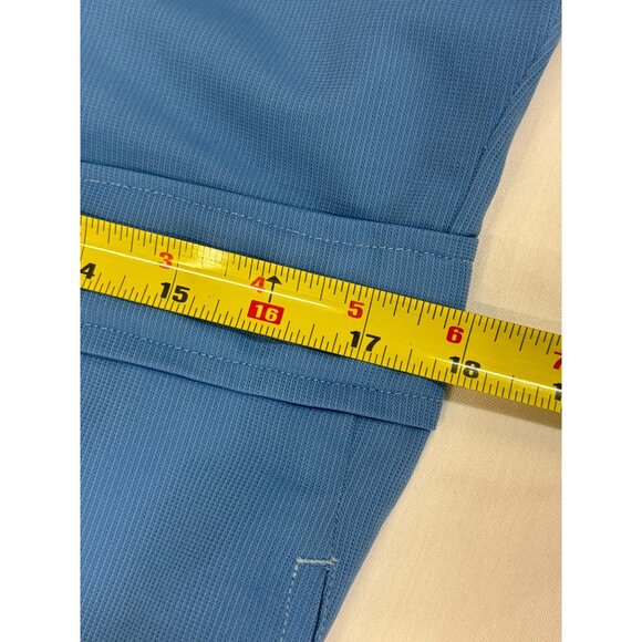 Vtg Blue Party Flight Suit "Perform Or Perish" Eagle Embroidery Mens Bowling - Picture 13 of 15